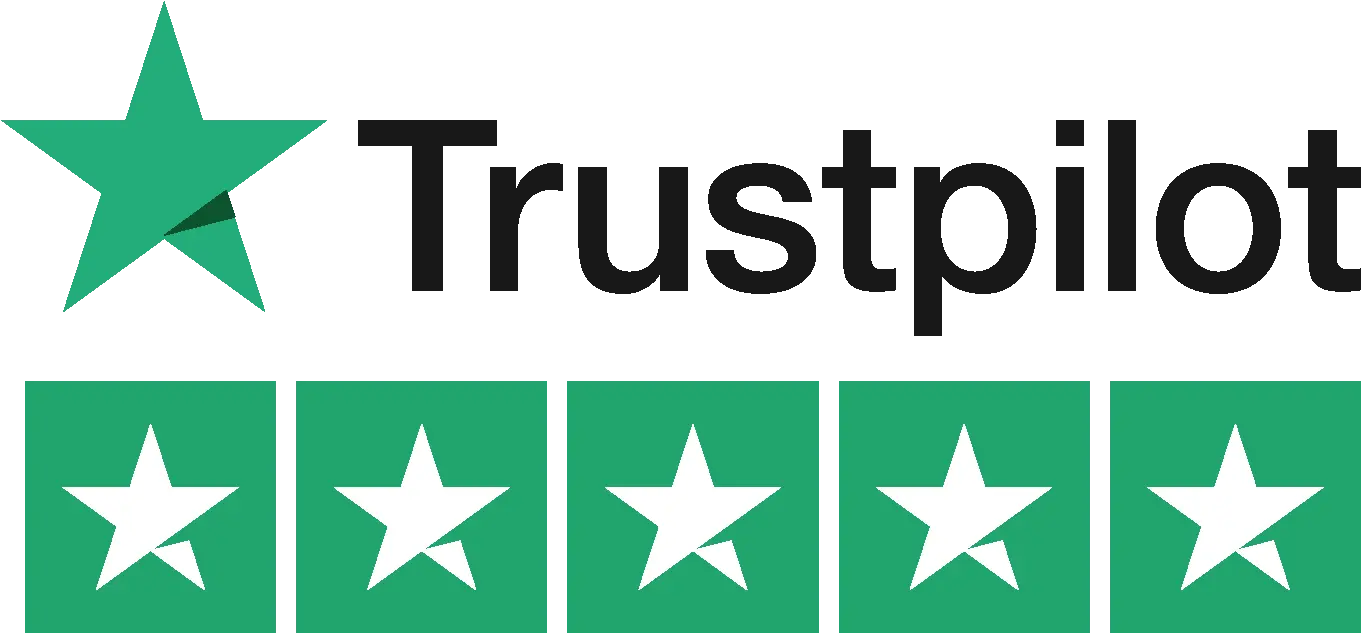 Trustpilot rating 4.9 stars